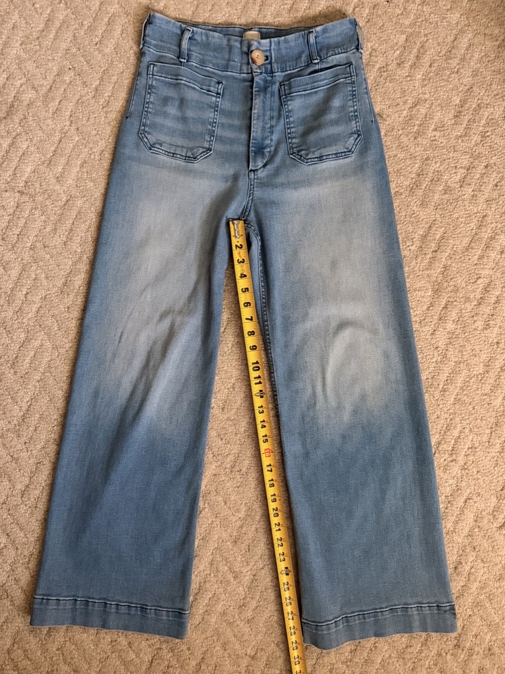 Anthropologie Maeve Colette High-Rise Wide-leg Full-length Jeans - Picture 4 of 8